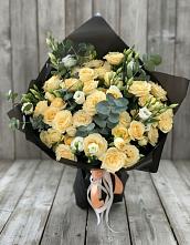 Букет цветов из:  Розы и Лизиантусы #REPLACE_PRED# Тихорецке