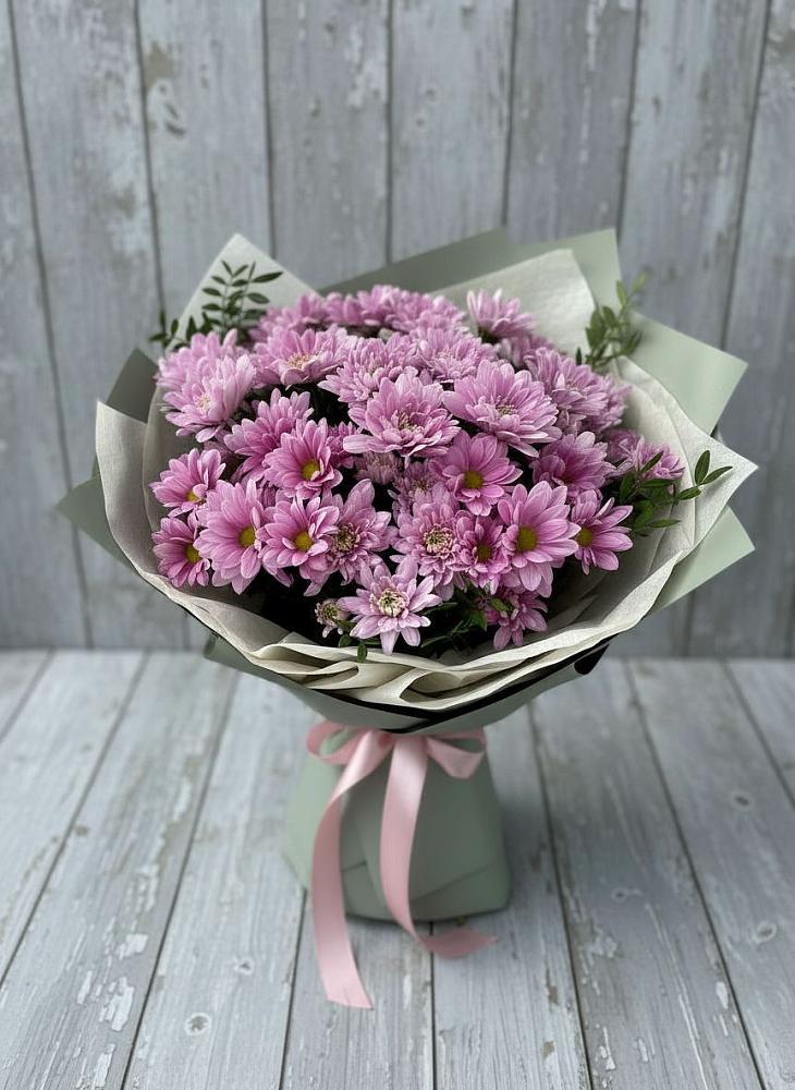 Букет цветов из: Хризантемы в Тихорецке