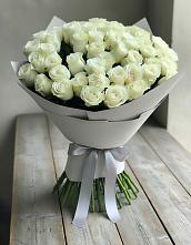 Букет 35 Белых роз в Тихорецке