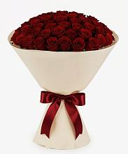 Букет 101 Бордовая роза Блэк Бакарра в Тихорецке