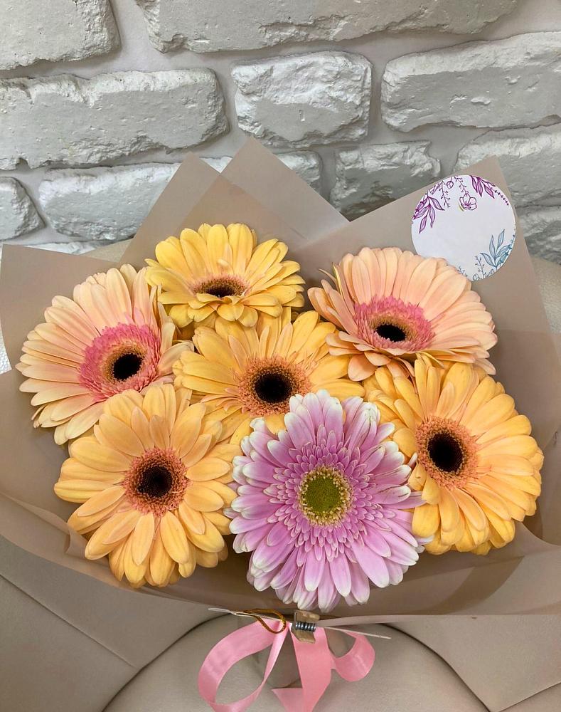 Букет цветов из: Герберы в Тихорецке