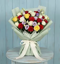 Букет цветов из:  Розы в Тихорецке
