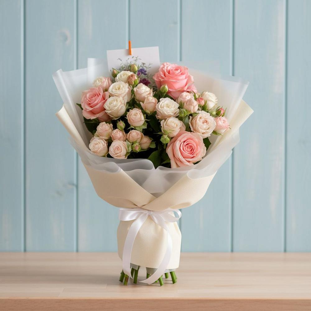 Букет цветов из: Розы в Тихорецке