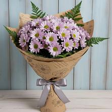 Букет цветов из:  Хризантемы в Тихорецке