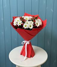 Букет цветов из:  Хризантемы в Тихорецке