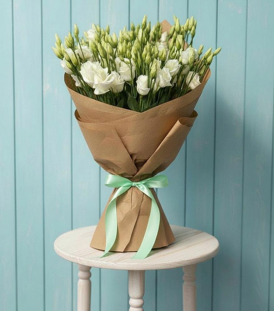 Букет цветов из: Лизиантусы в Тихорецке