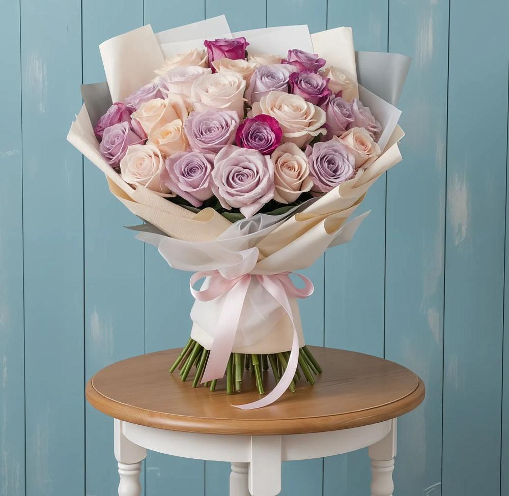 Букет цветов из: Розы в Тихорецке