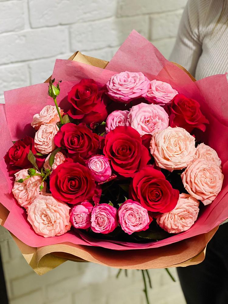 Букет цветов из: Розы в Тихорецке