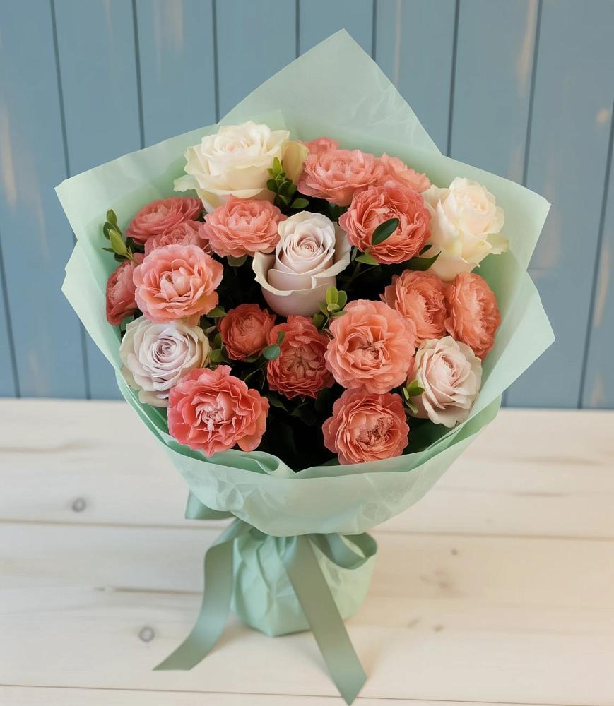 Букет цветов из: Розы в Тихорецке