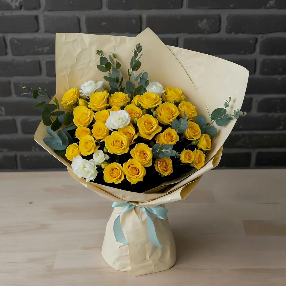 Букет цветов из: Розы в Тихорецке