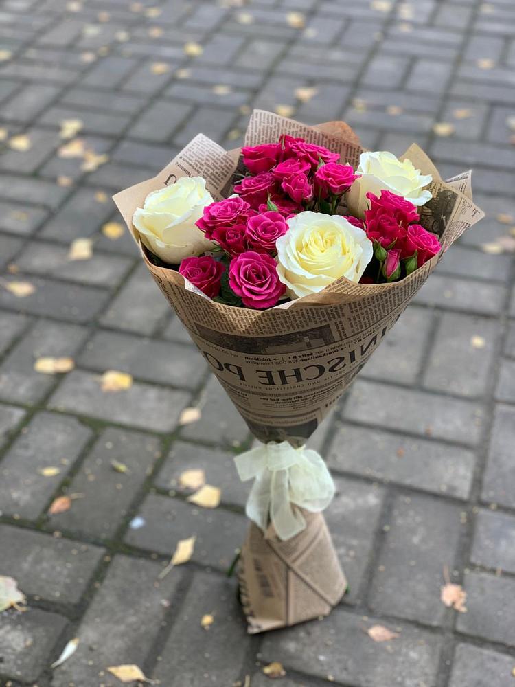 Букет цветов из: Розы в Тихорецке