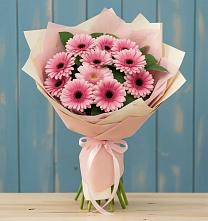 Букет цветов из:  Герберы в Тихорецке